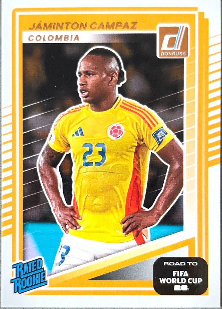 Jaminton Campaz #203 Colombia | 2025-26 Donruss Road to FIFA World Cup