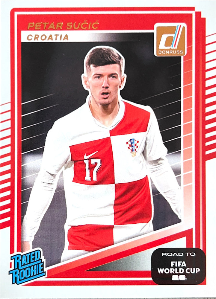 Petar Sucic #205 Croatia | 2025-26 Donruss Road to FIFA World Cup