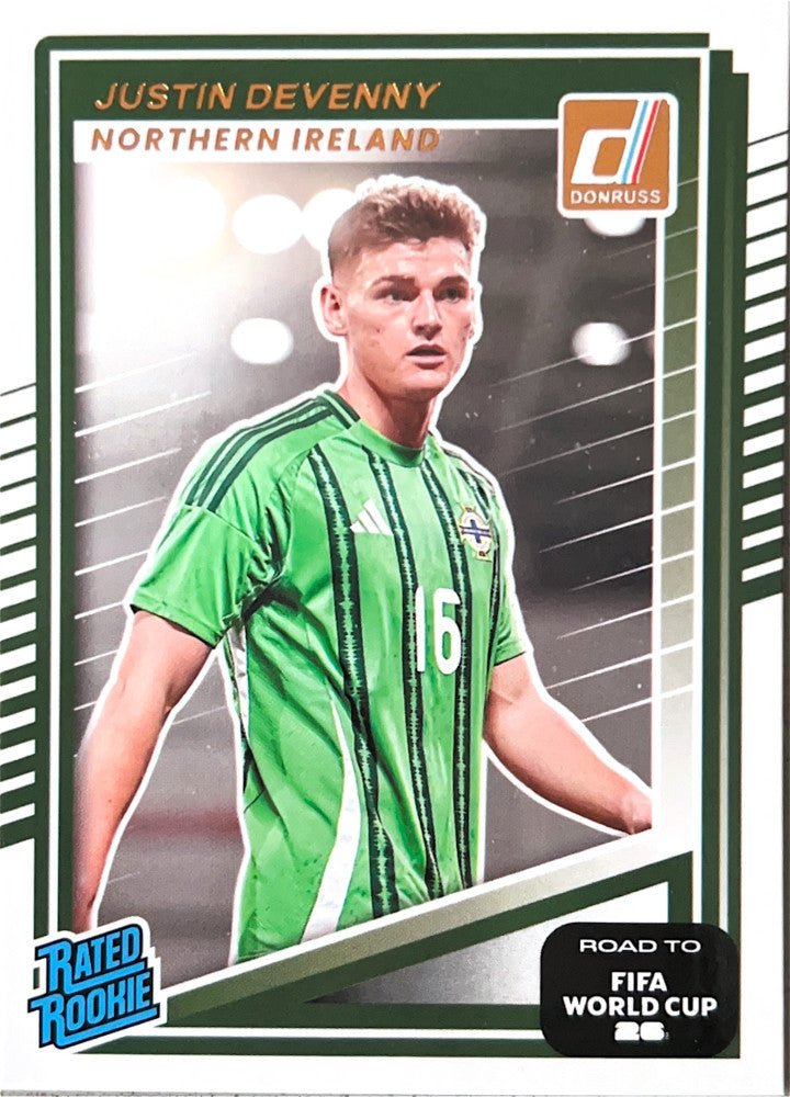 Justin Devenny #220 Northern Ireland | 2025-26 Donruss Road to FIFA World Cup