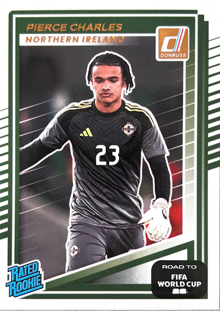 Pierce Charles #221 Northern Ireland | 2025-26 Donruss Road to FIFA World Cup