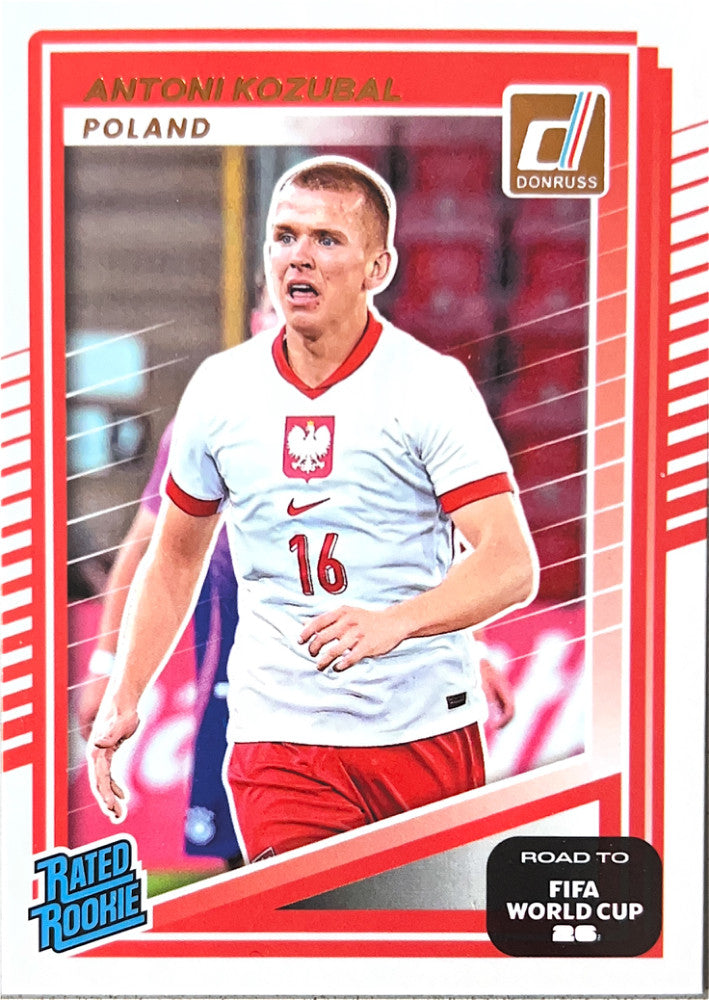 Antoni Kozubal #227 Poland | 2025-26 Donruss Road to FIFA World Cup