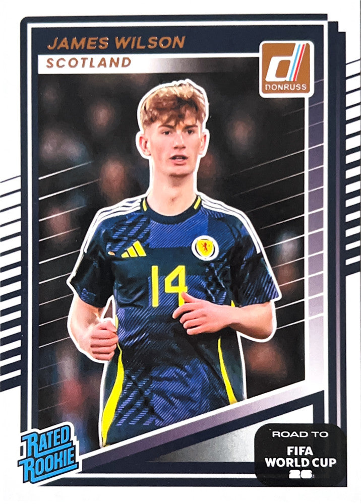 James Wilson #232 Scotland | 2025-26 Donruss Road to FIFA World Cup