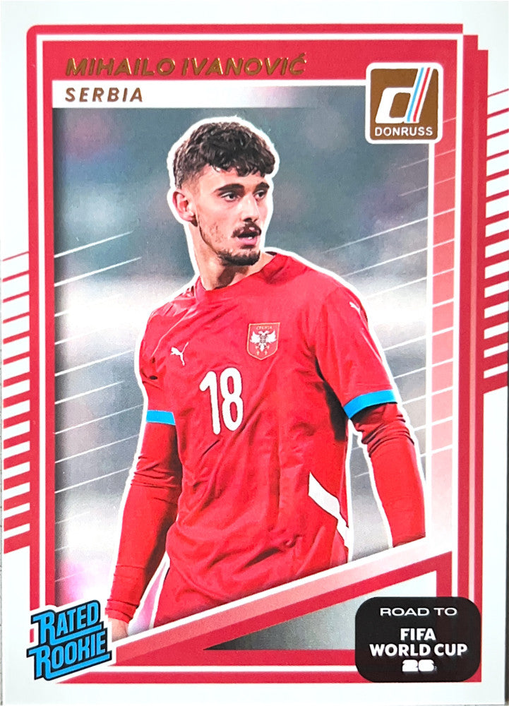 Mihailo Ivanovic #239 Serbia | 2025-26 Donruss Road to FIFA World Cup