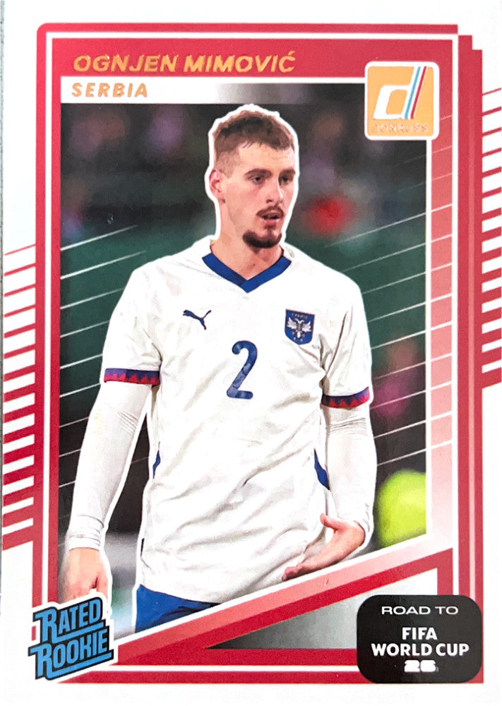 Ognjen Mimovic #241 Serbia | 2025-26 Donruss Road to FIFA World Cup