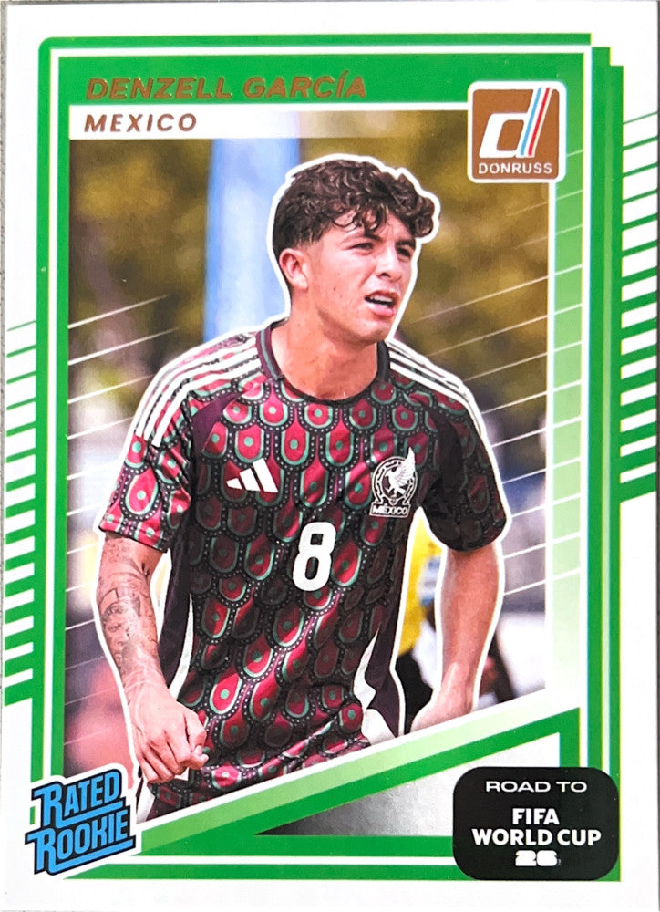 Denzell Garcia #211 Mexico | 2025-26 Donruss Road to FIFA World Cup