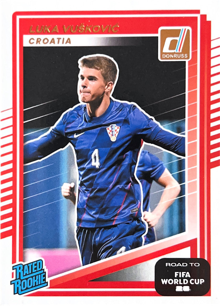 Luka Vuskovic #215 Croatia | 2025-26 Donruss Road to FIFA World Cup