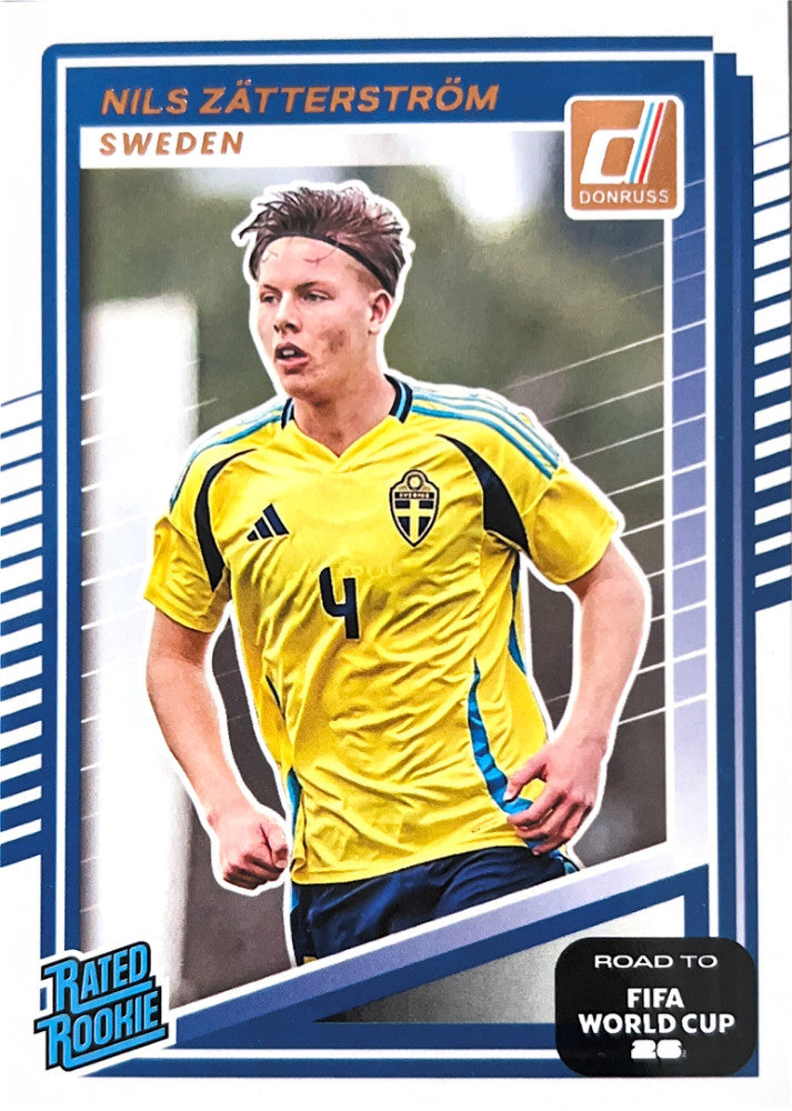 Nils Zätterström #244 Sweden | 2025-26 Donruss Road to FIFA World Cup
