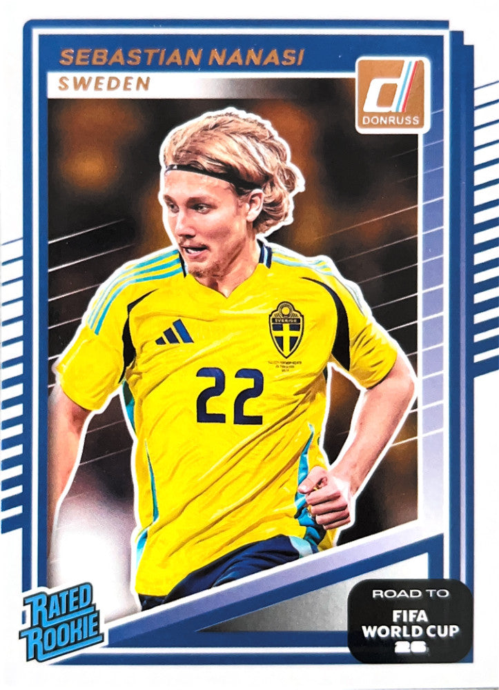 Sebastian Nanasi #245 Sweden | 2025-26 Donruss Road to FIFA World Cup