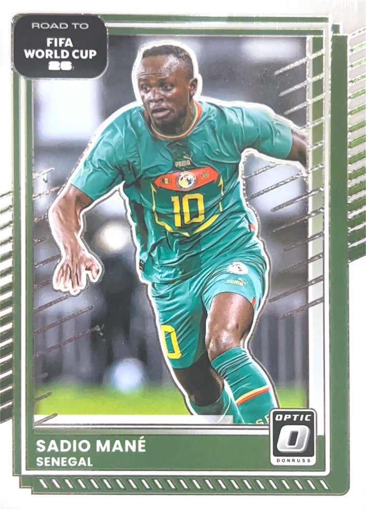Sadio Mane #7 Senegal | 2025-26 Donruss Road to FIFA World Cup Optic Parallel