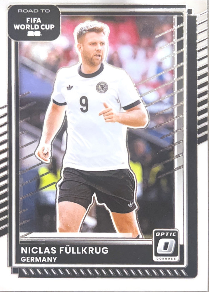 Niclas Fullkrug #35 Germany | 2025-26 Donruss Road to FIFA World Cup Optic Parallel