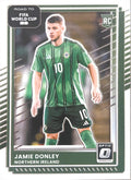 Jamie Donley #45 Northern Ireland | 2025-26 Donruss Road to FIFA World Cup Optic Parallel
