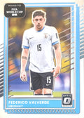 Federico Valverde #50 Uruguay | 2025-26 Donruss Road to FIFA World Cup Optic Parallel