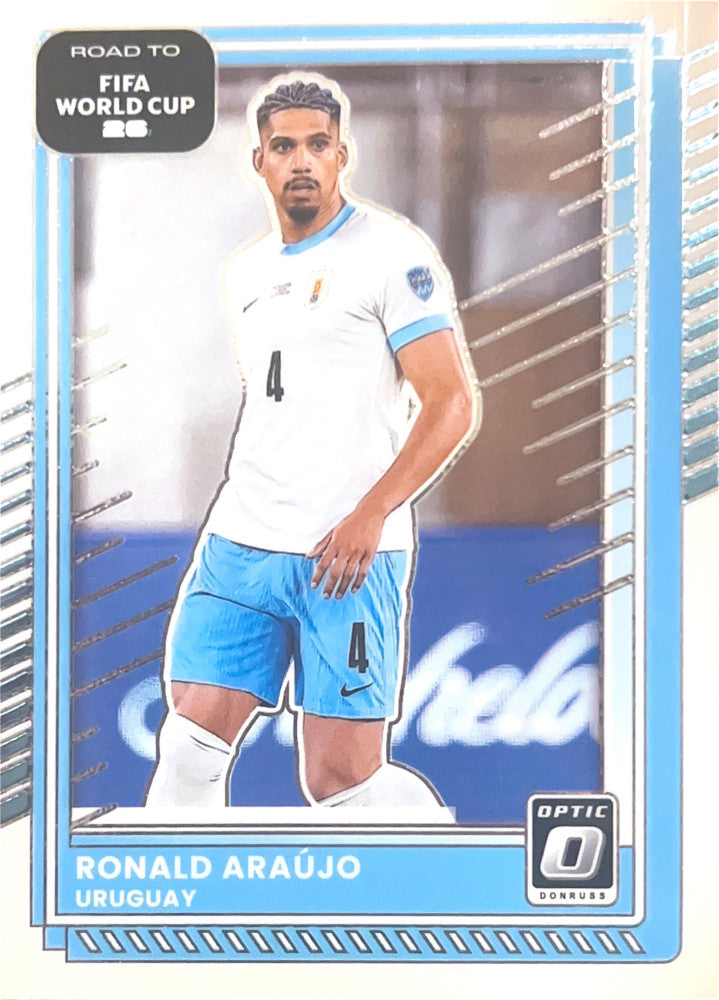 Ronald Araujo #51 Uruguay | 2025-26 Donruss Road to FIFA World Cup Optic Parallel