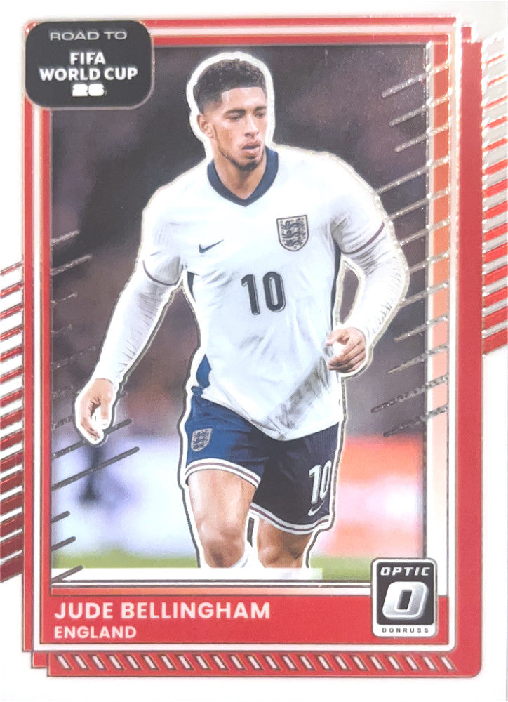 Jude Bellingham #63 England | 2025-26 Donruss Road to FIFA World Cup Optic Parallel