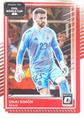 Unai Simon #19 Spain | 2025-26 Donruss Road to FIFA World Cup Optic Parallel