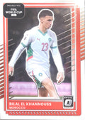 Bilal El Khannouss #97 Morocco | 2025-26 Donruss Road to FIFA World Cup Optic Parallel