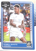 Romell Quioto #108 Honduras | 2025-26 Donruss Road to FIFA World Cup Optic Parallel