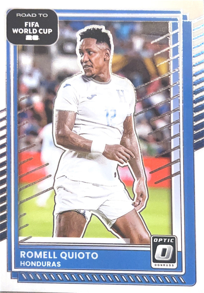 Romell Quioto #108 Honduras | 2025-26 Donruss Road to FIFA World Cup Optic Parallel