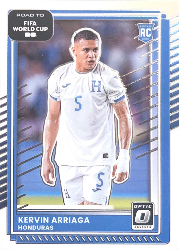 Kervin Arriaga #109 Honduras | 2025-26 Donruss Road to FIFA World Cup Optic Parallel