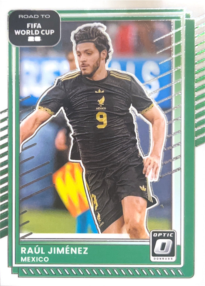 Raul Jimenez #74 Mexico | 2025-26 Donruss Road to FIFA World Cup Optic Parallel