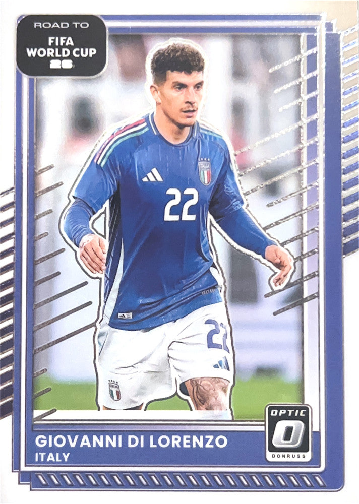 Giovanni Di Lorenzo #117 Italy | 2025-26 Donruss Road to FIFA World Cup Optic Parallel