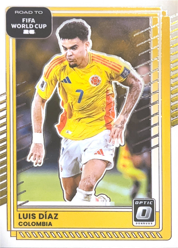 Luis Diaz #125 Colombia | 2025-26 Donruss Road to FIFA World Cup Optic Parallel