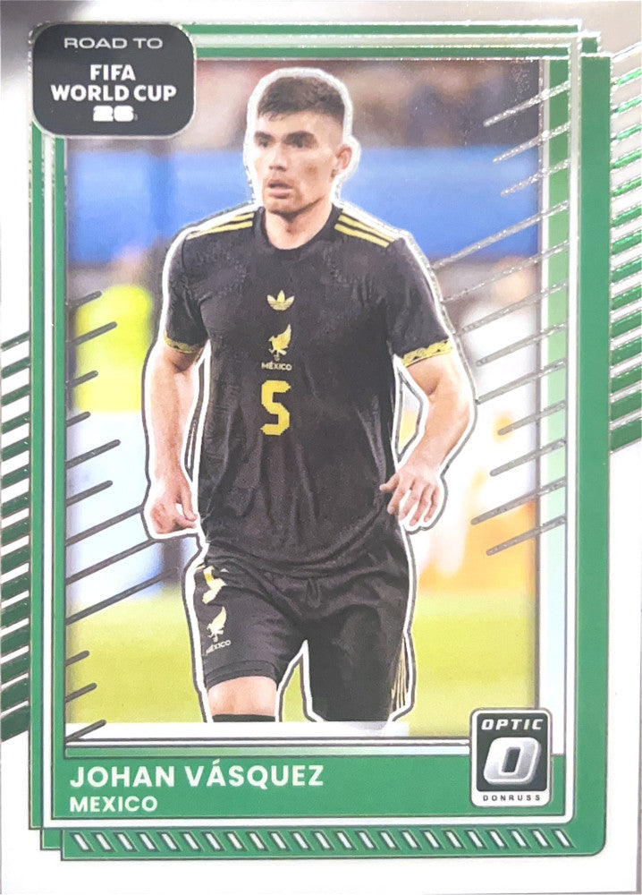 Johan Vasquez #79 Mexico | 2025-26 Donruss Road to FIFA World Cup Optic Parallel