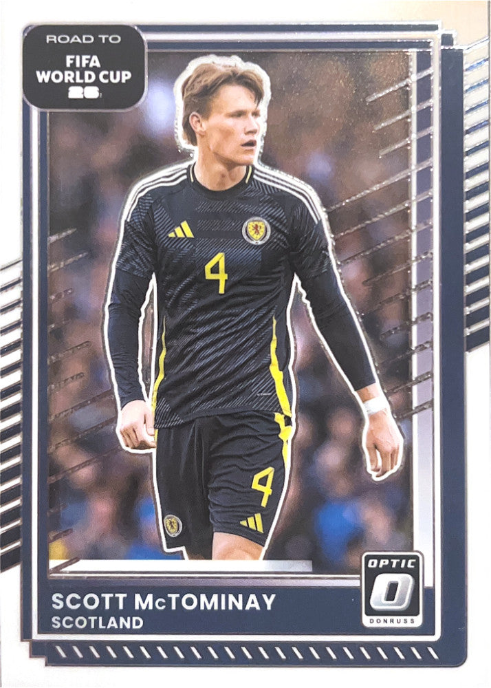 Scott McTominay #132 Scotland | 2025-26 Donruss Road to FIFA World Cup Optic Parallel