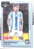 Enzo Fernandez #158 Argentina | 2025-26 Donruss Road to FIFA World Cup Optic Parallel