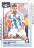 Nico Gonzalez #159 Argentina | 2025-26 Donruss Road to FIFA World Cup Optic Parallel