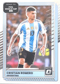 Cristian Romero #162 Argentina | 2025-26 Donruss Road to FIFA World Cup Optic Parallel