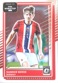 Sander Berge #171 Norway | 2025-26 Donruss Road to FIFA World Cup Optic Parallel