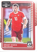 Granit Xhaka #177 Switzerland | 2025-26 Donruss Road to FIFA World Cup Optic Parallel