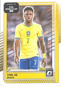 Vini Jr. #179 Brazil | 2025-26 Donruss Road to FIFA World Cup Optic Parallel