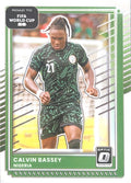 Calvin Bassey #189 Nigeria | 2025-26 Donruss Road to FIFA World Cup Optic Parallel