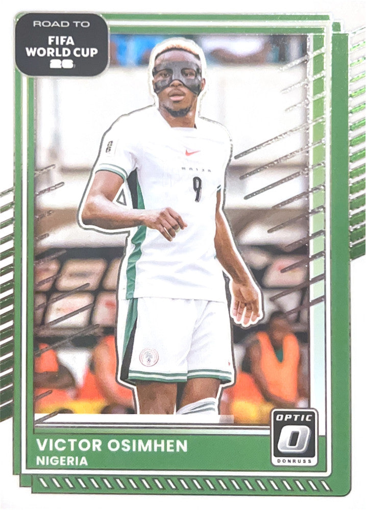 Victor Osimhen #190 Nigeria | 2025-26 Donruss Road to FIFA World Cup Optic Parallel