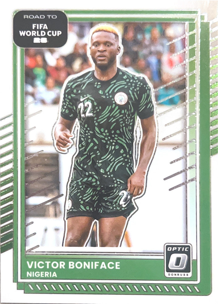 Victor Boniface #192 Nigeria | 2025-26 Donruss Road to FIFA World Cup Optic Parallel
