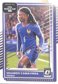 Eduardo Camavinga #141 France | 2025-26 Donruss Road to FIFA World Cup Optic Parallel