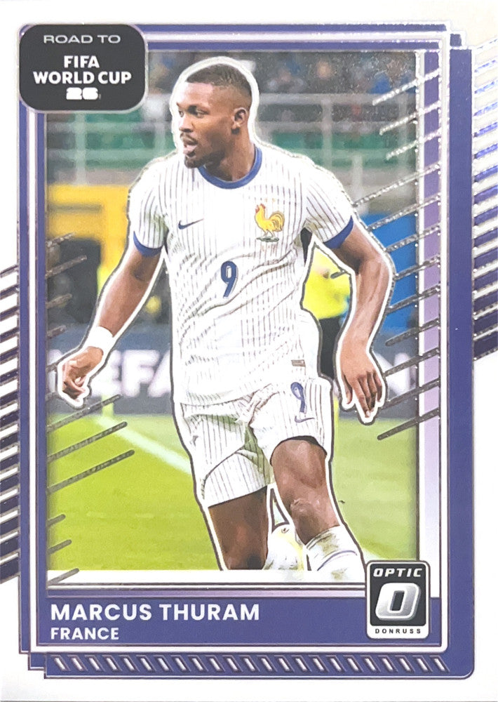 Marcus Thuram #148 France | 2025-26 Donruss Road to FIFA World Cup Optic Parallel