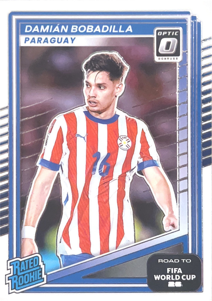 Damian Bobadilla #225 Paraguay | 2025-26 Donruss Road to FIFA World Cup Optic Parallel