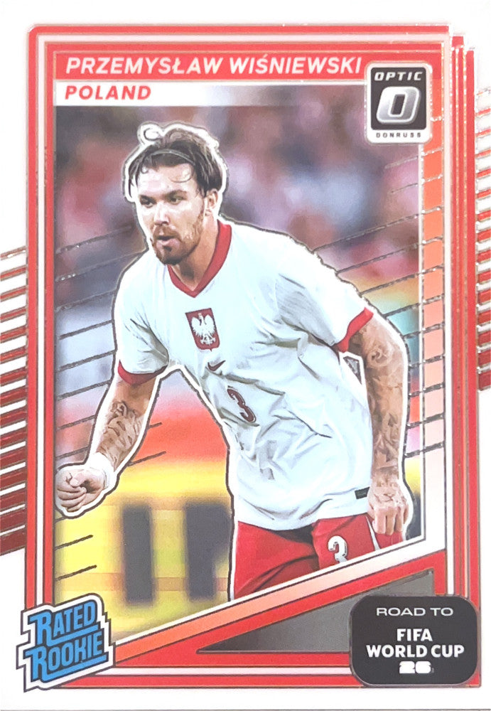 Przemyslaw Wisniewski #228 Poland | 2025-26 Donruss Road to FIFA World Cup Optic Parallel