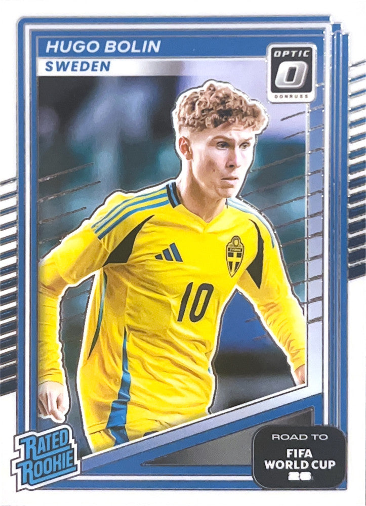 Hugo Bolin #243 Sweden | 2025-26 Donruss Road to FIFA World Cup Optic Parallel