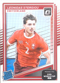 Leonidas Stergiou #249 Switzerland | 2025-26 Donruss Road to FIFA World Cup Optic Parallel