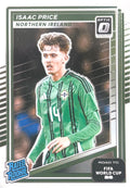 Isaac Price #219 Northern Ireland | 2025-26 Donruss Road to FIFA World Cup Optic Parallel