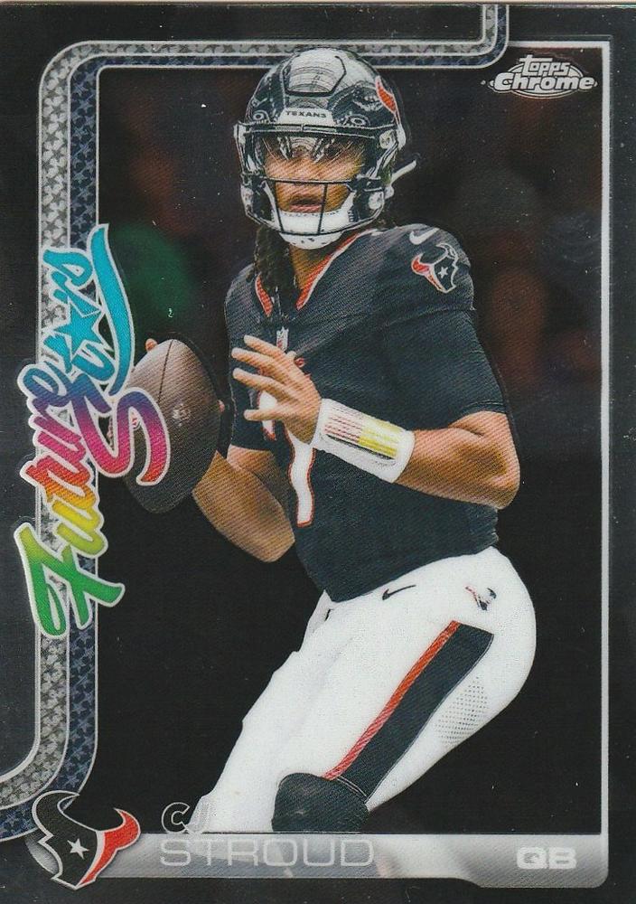 CJ Stroud #FS-16 Houston Texans | 2025 Topps Chrome Future Stars | NFL Football