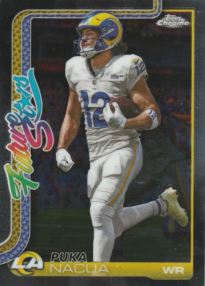 Puka Nacua #FS-23 | 2025 Topps Chrome Future Stars | NFL Football