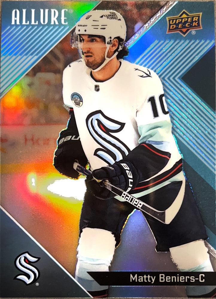 Matty Beniers #6 Seattle Kraken | 2024-25 Upper Deck Allure