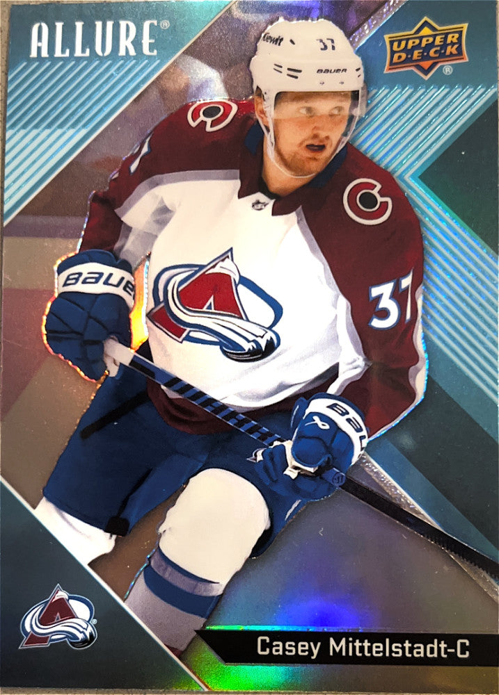 Casey Mittelstadt #10 Colorado Avalanche | 2024-25 Upper Deck Allure