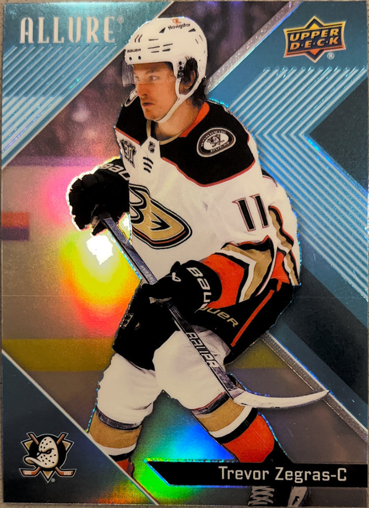Trevor Zegras #11 Anaheim Ducks | 2024-25 Upper Deck Allure