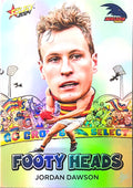 Jordan Dawson #FH1 Adelaide Crows | Footy Heads 2024 Select AFL Footy Stars